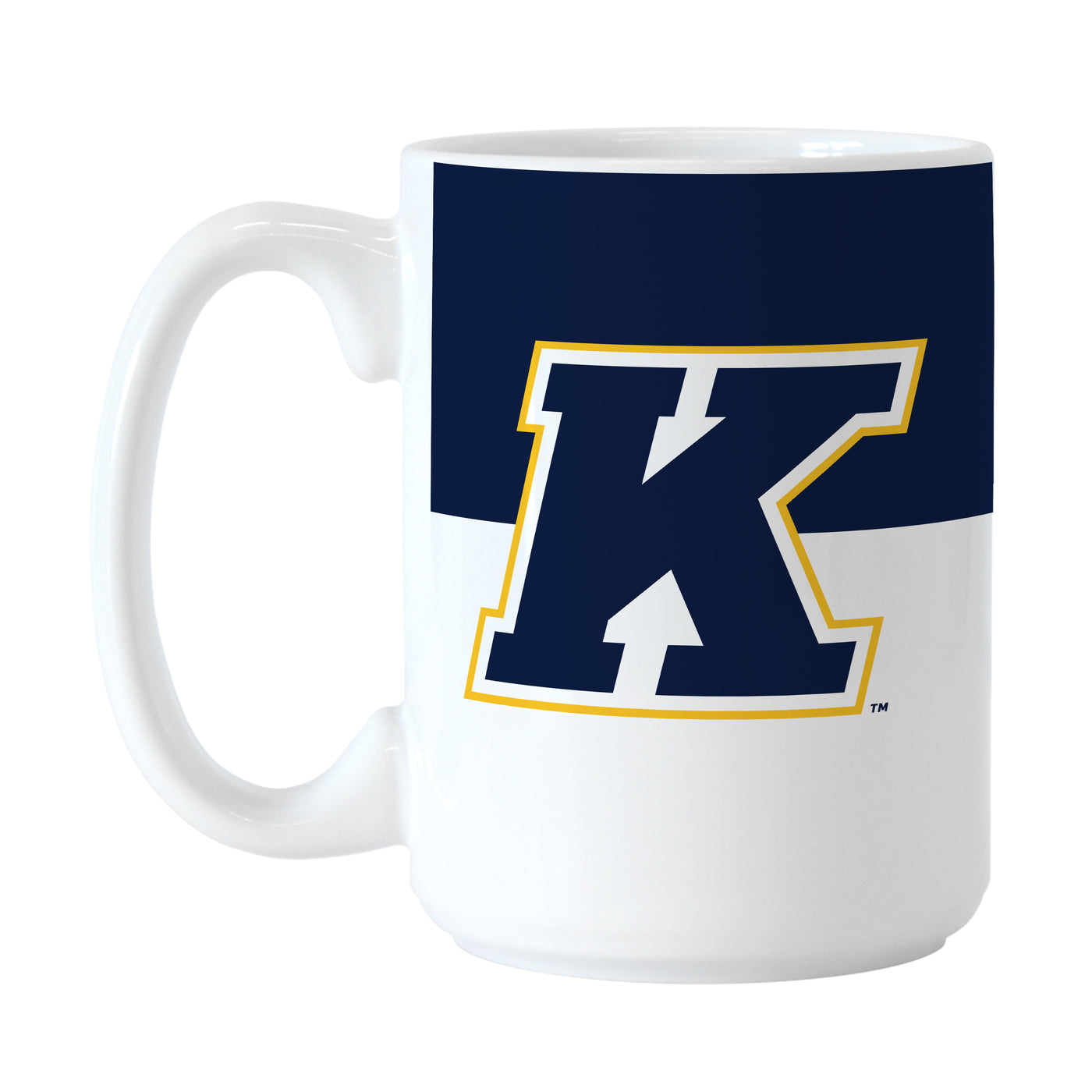 Kent State 15oz Colorblock Sublimated Mug