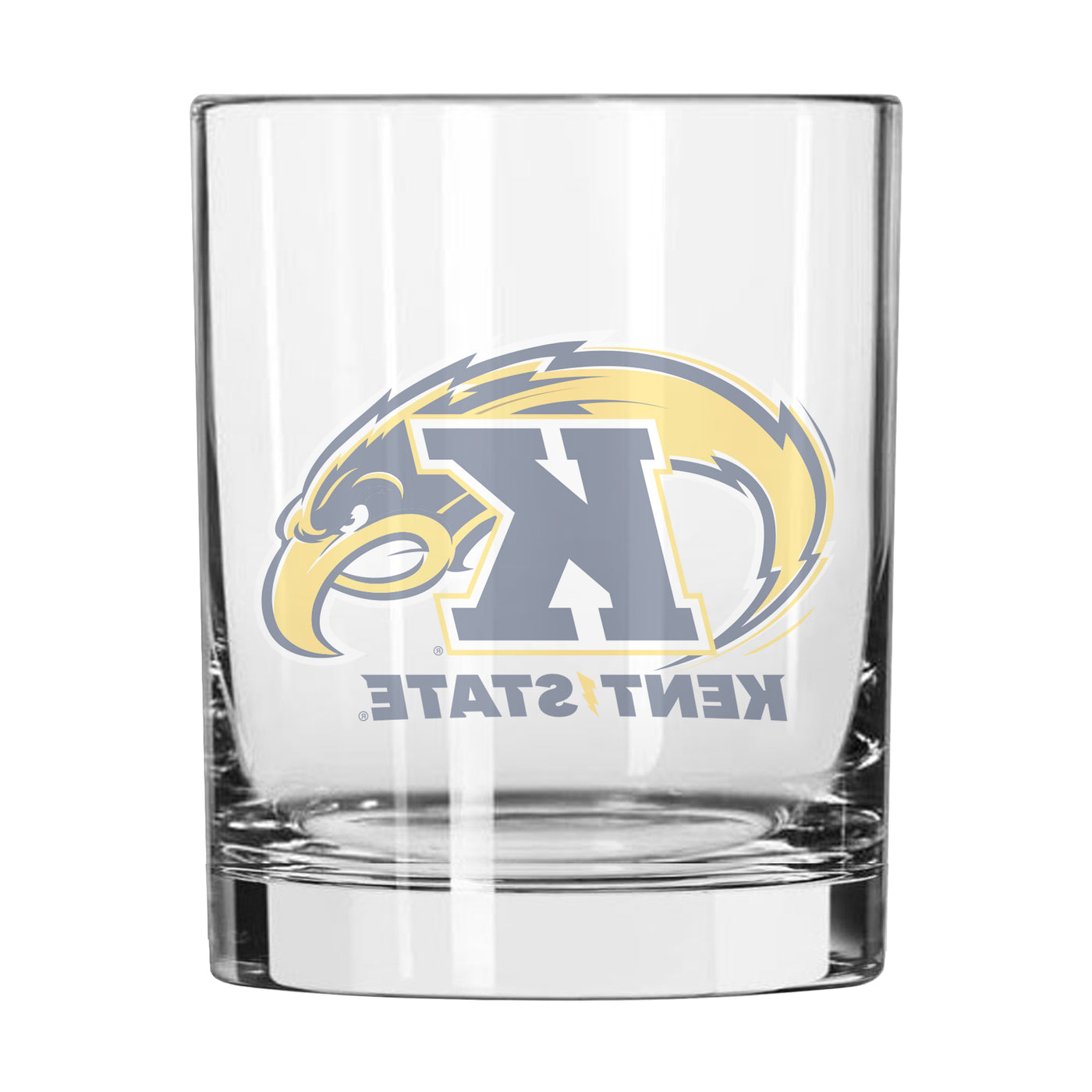 Kent State 14oz Swagger Rocks Glass