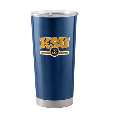 Kent State 20oz Letterman Stainless Steel Tumbler