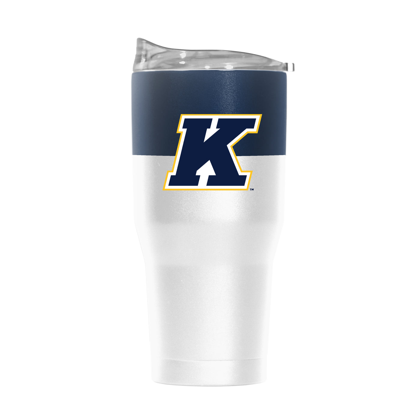 Kent State 30oz Colorblock Powder Coat Tumbler