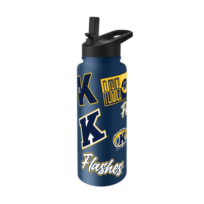 Kent State 34oz Dreamweave Quencher Bottle