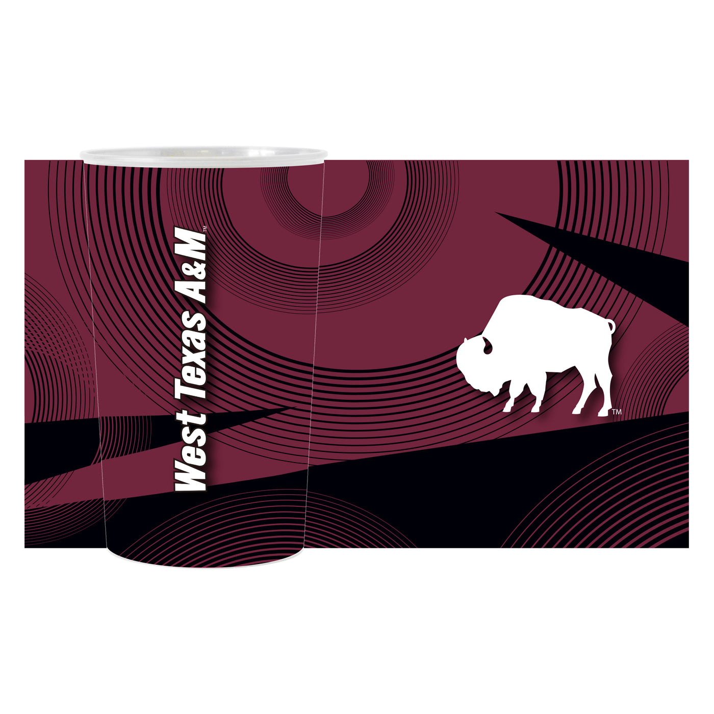 West Texas Geometric Hardwall Cup 4 Pack