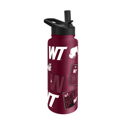 West Texas A&M 34oz Dreamweave Quencher Bottle
