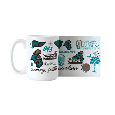 Coastal Carolina 15oz Native Sublimated Mug