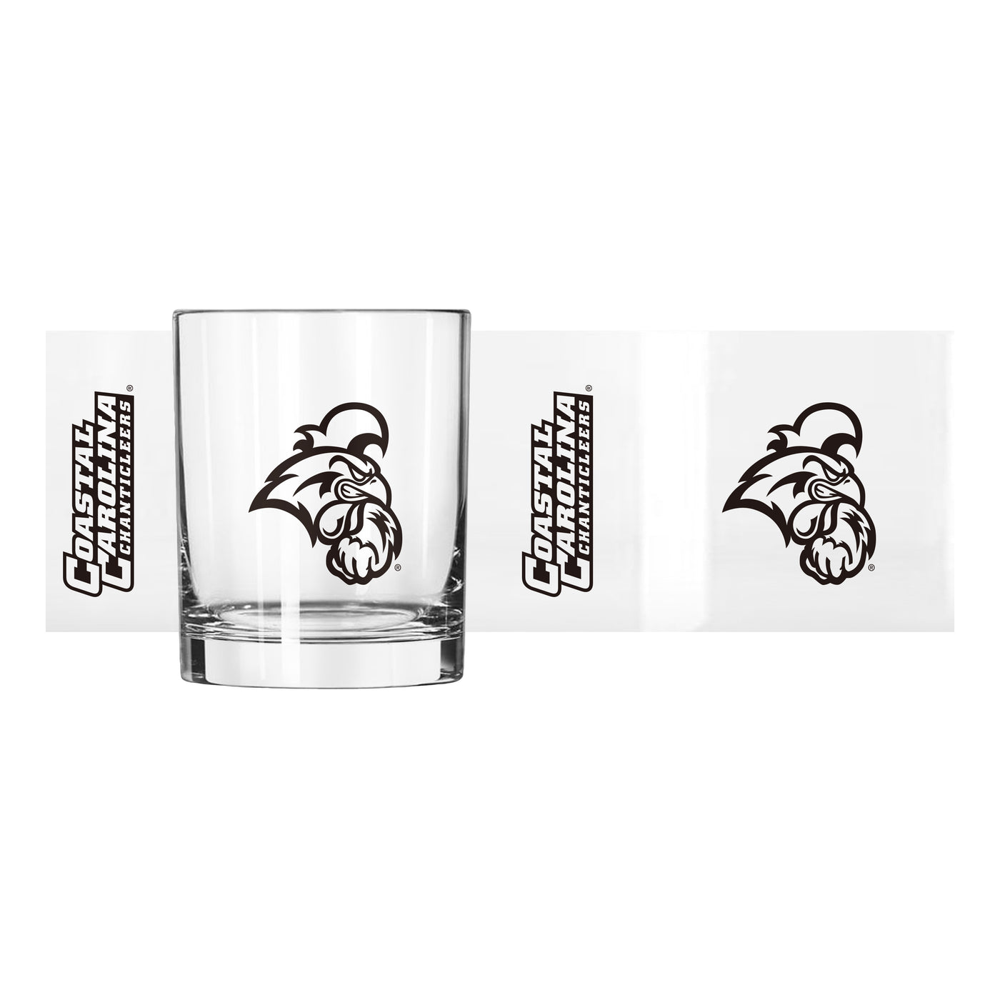 Coastal Carolina 14oz Gameday Rocks Glass - Logo Brands