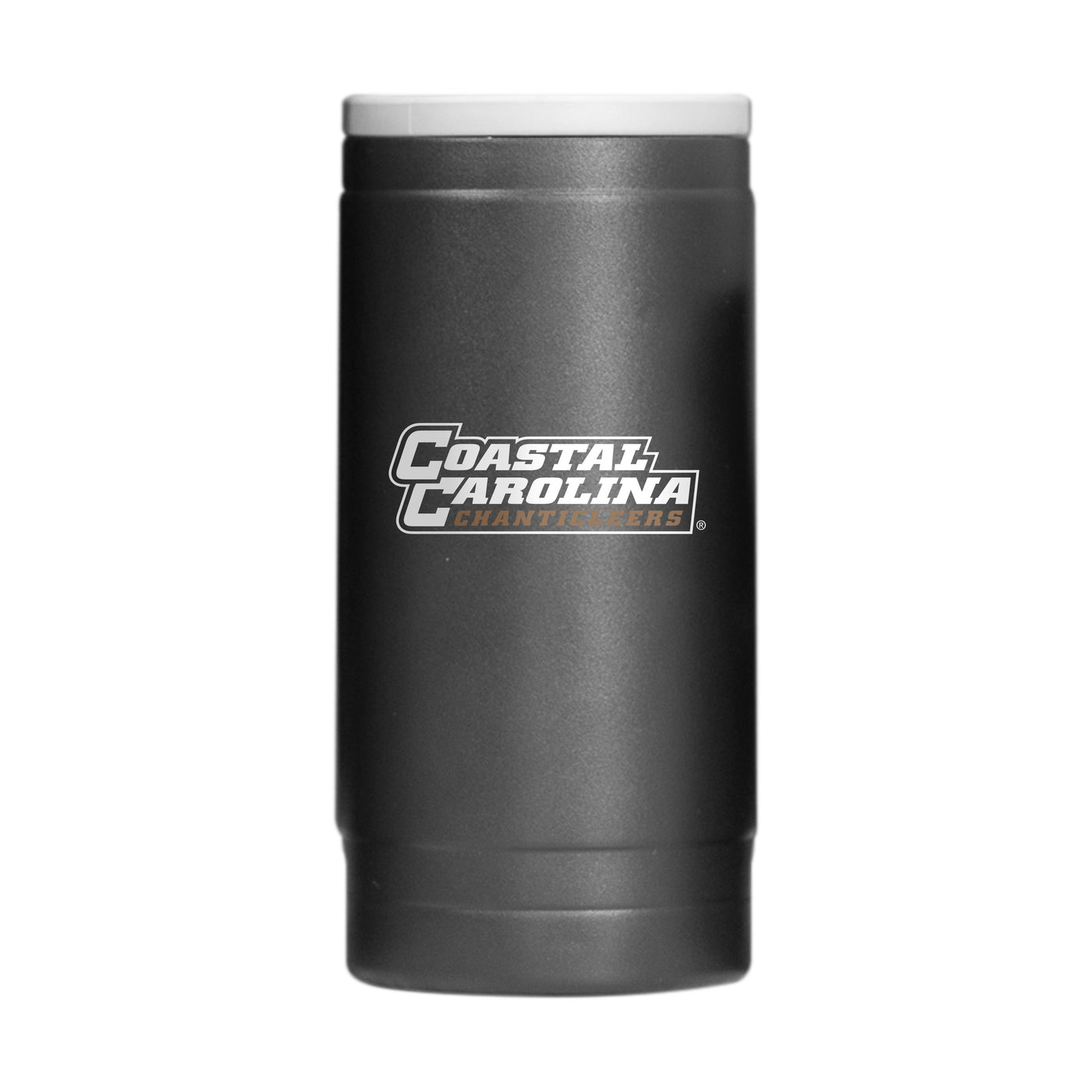 Coastal Carolina 12oz Flipside Powder Coat Slim Can Coolie