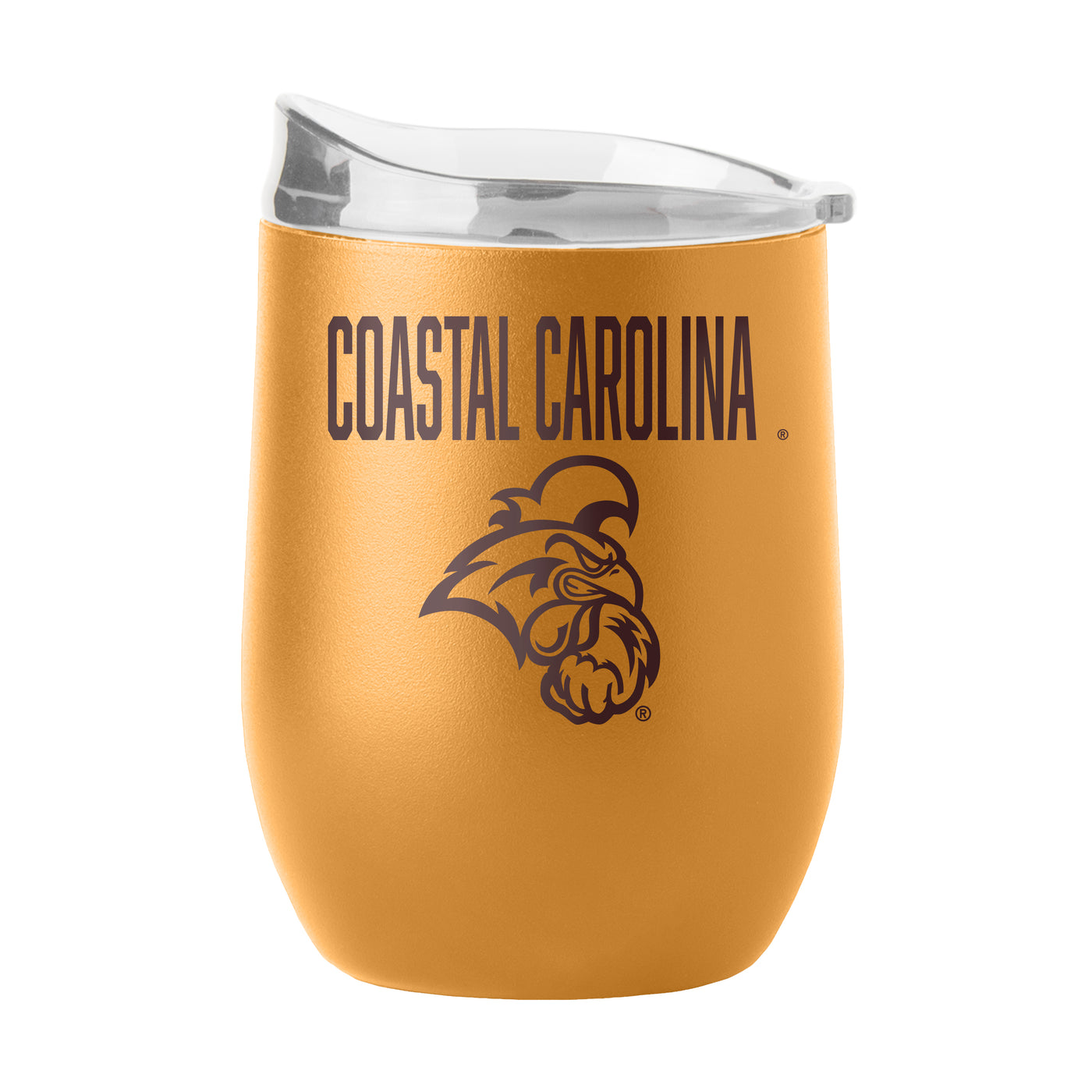 Coastal Carolina 16oz Huddle Powder Coat Curved Bev