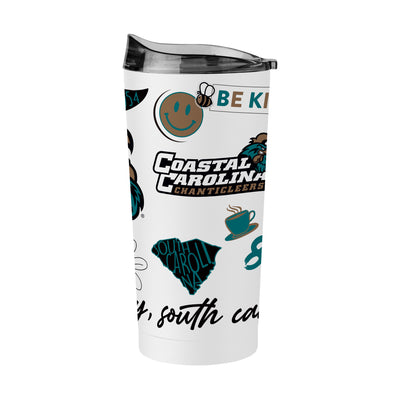 Coastal Carolina 20oz Native Powder Coat Tumbler - Logo Brands