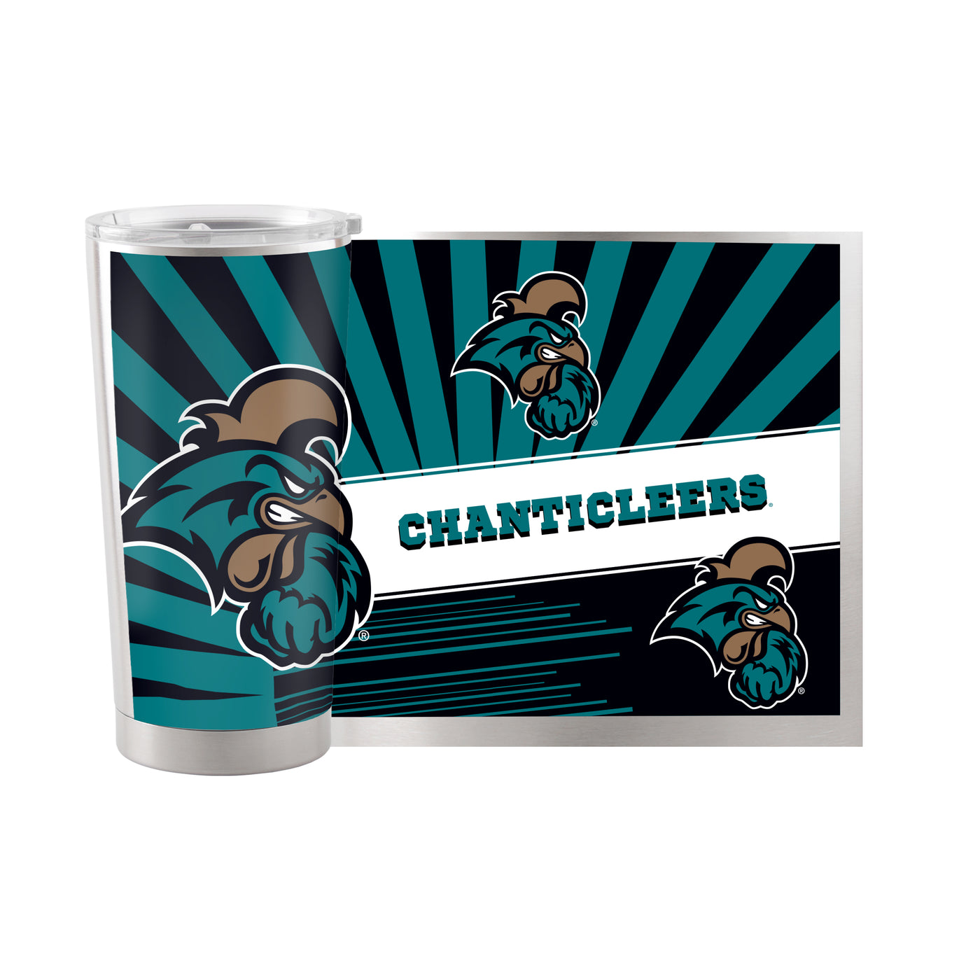 Coastal Carolina 20oz Mascot Stainless Tumbler