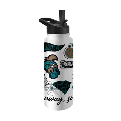 Coastal Carolina 34oz Native Quencher Bottle