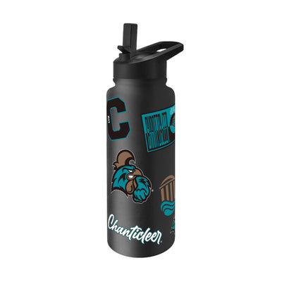 Coastal Carolina 34oz Dreamweave Quencher Bottle