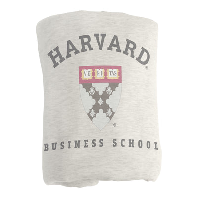 Harvard Business School Sublimated Sweatshirt Blanket