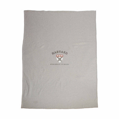 Harvard Business School Sublimated Sweatshirt Blanket - Logo Brands