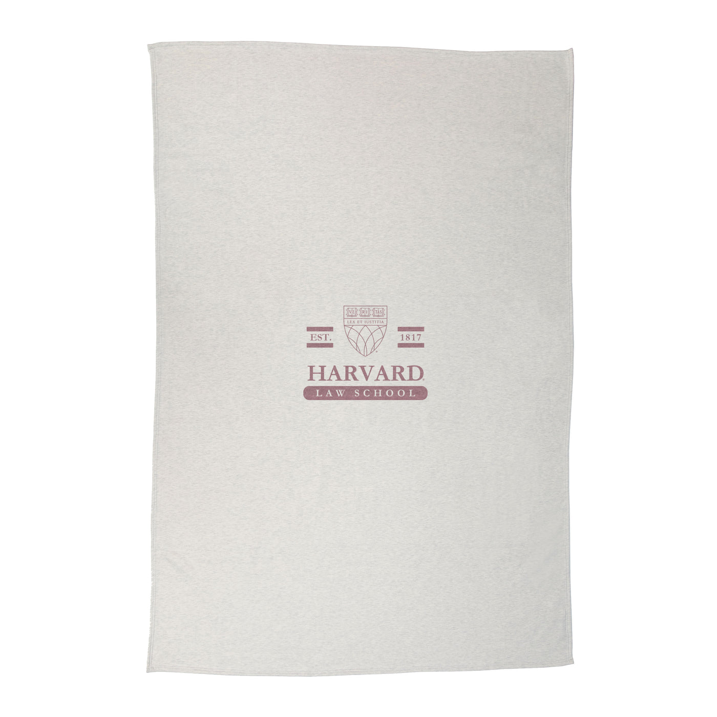 Harvard Law Sublimated Sweatshirt Blanket