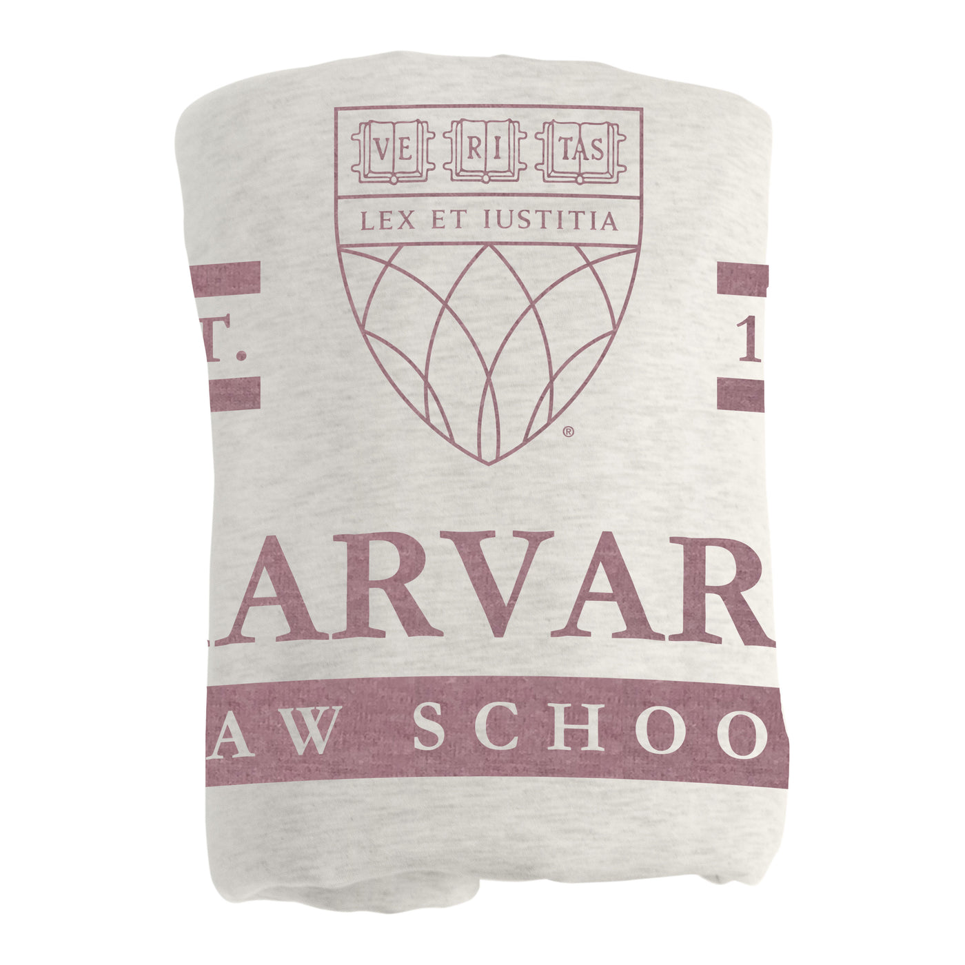 Harvard Law Sublimated Sweatshirt Blanket