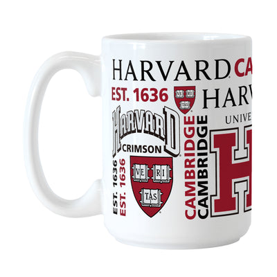 Harvard 15oz Spirit Sublimated Mug