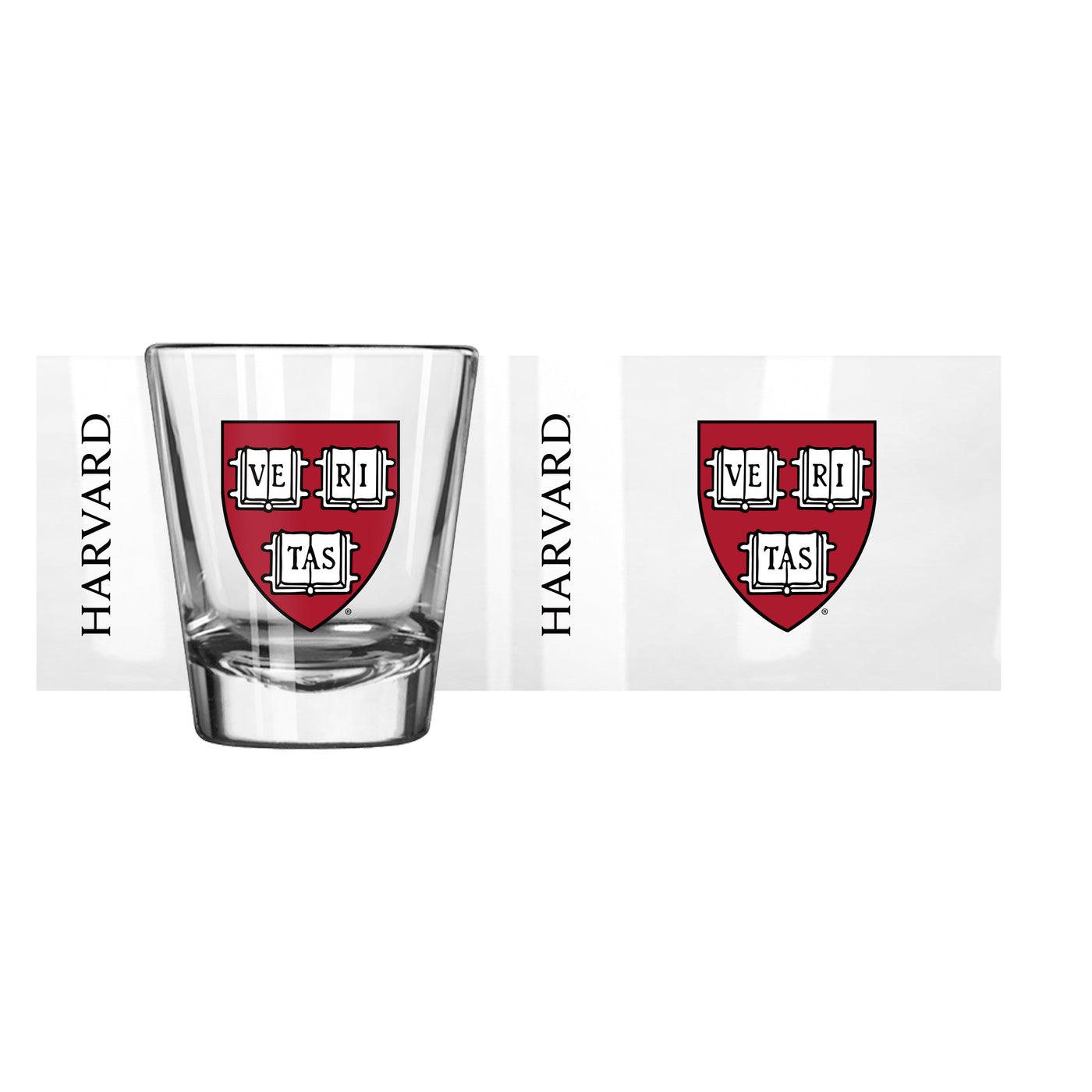 Harvard 2oz Gameday Glass