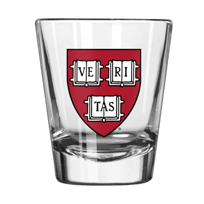 Harvard 2oz Gameday Glass - Logo Brands