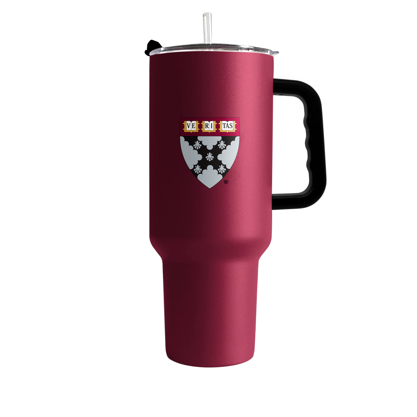 Harvard Business School Maroon 40oz Flipside Powder Coat Tumbler