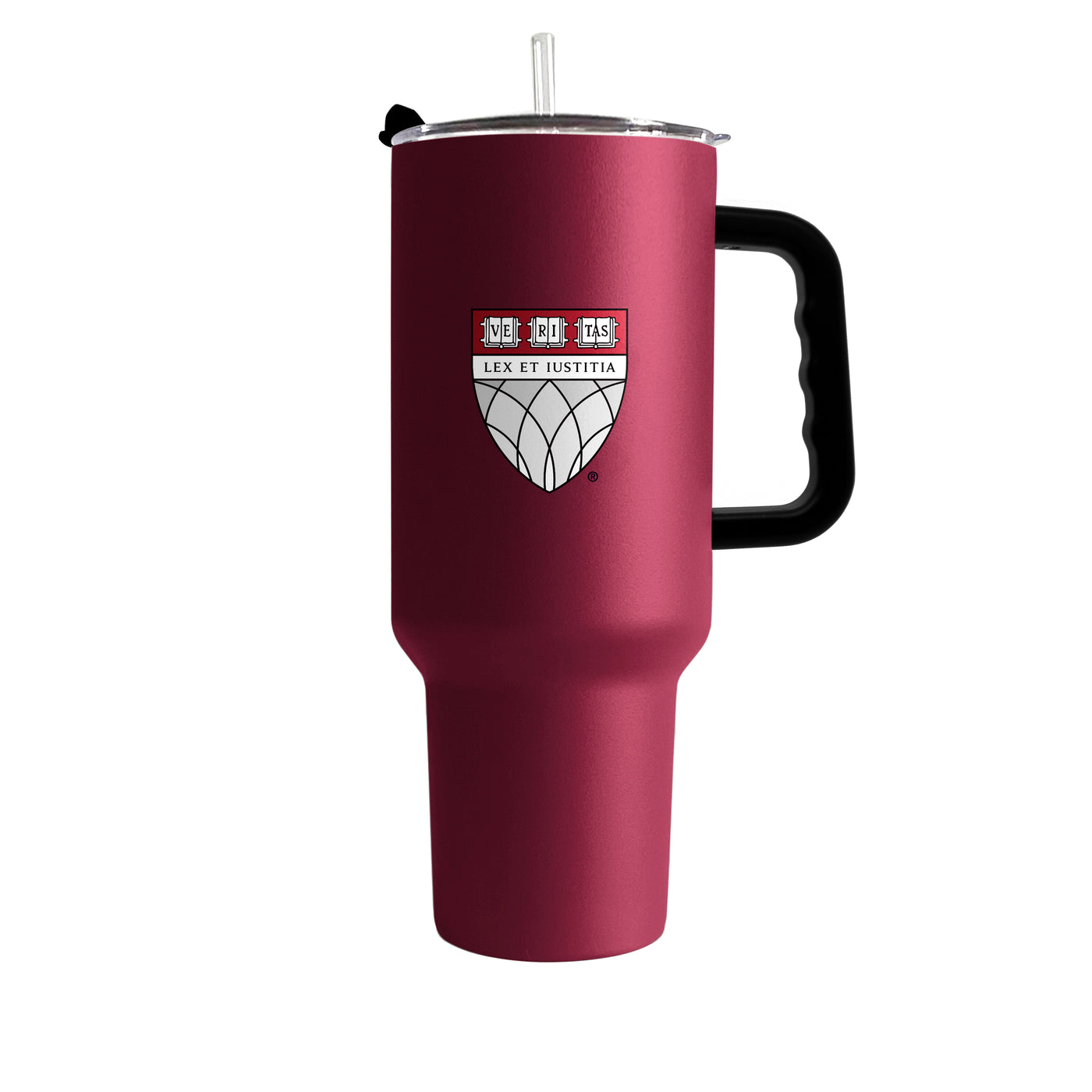 Harvard Law 40oz Flipside Powder Coat Tumbler