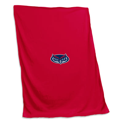 Florida Atlantic Red Sweatshirt Blanket (Screened) - Logo Brands