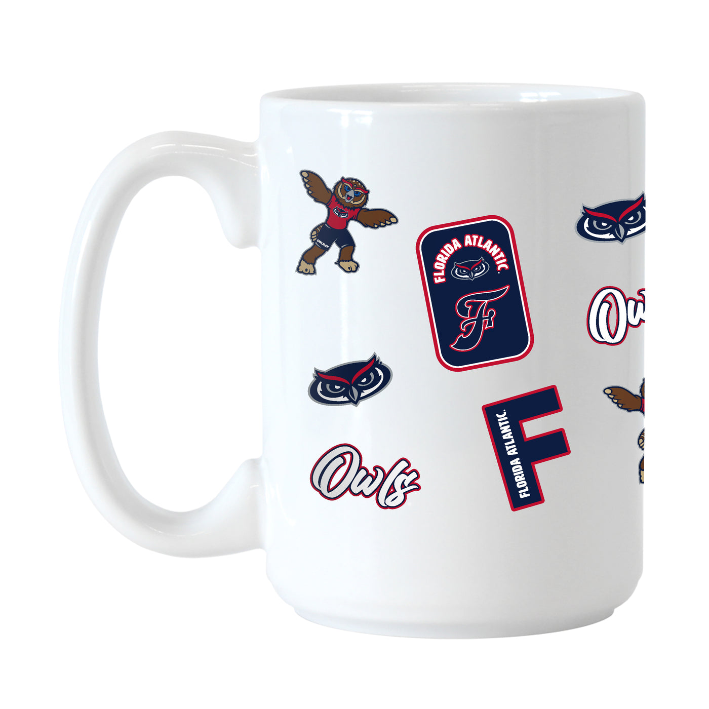 Florida Atlantic 15oz Dreamweave Sublimated Mug