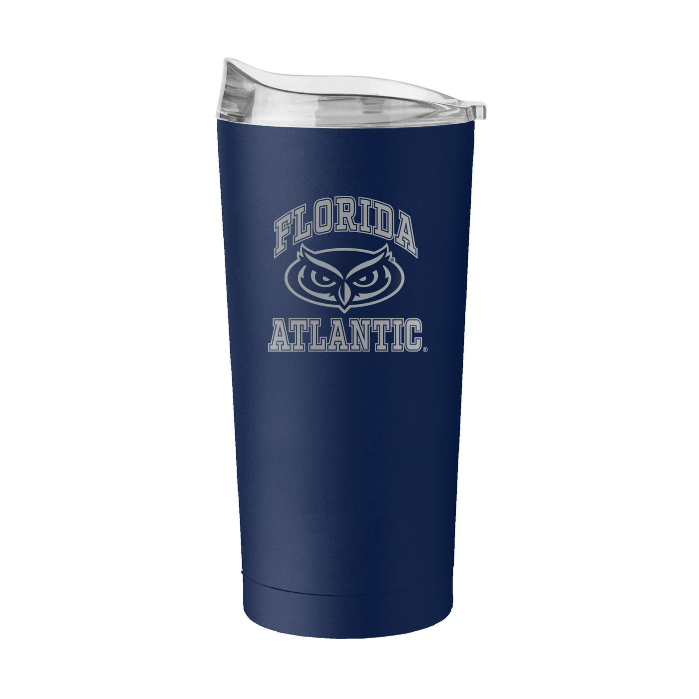 Florida Atlantic 20oz Athletic Etch Powder Coat Tumbler