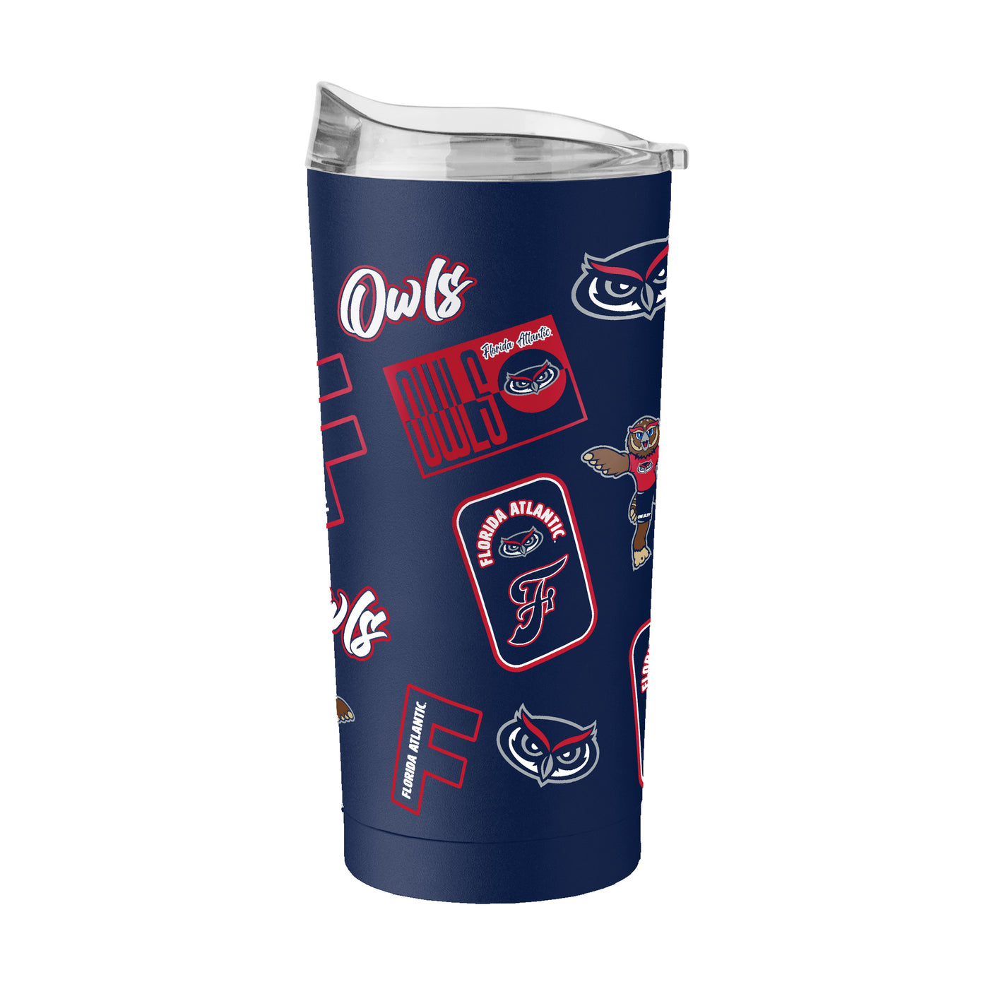 Florida Atlantic 20oz Dreamweave Powder Coat Tumbler