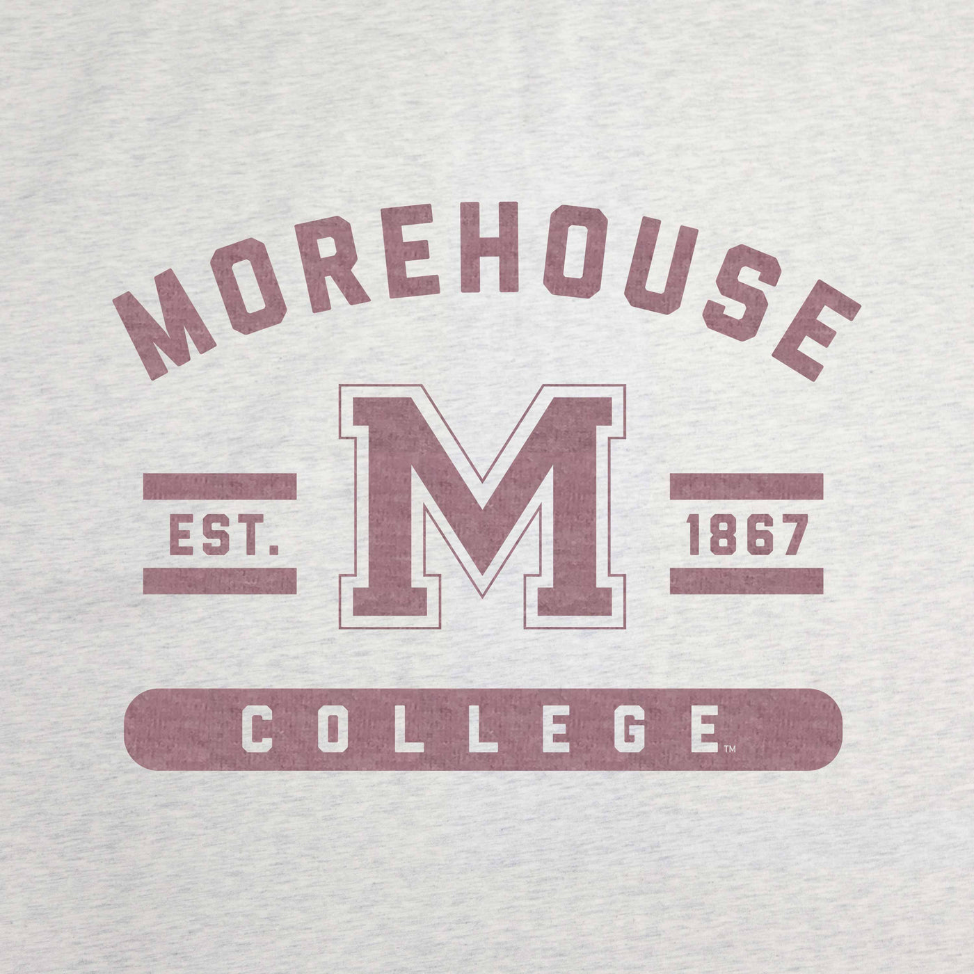 Morehouse College Oatmeal Sweatshirt Blanket