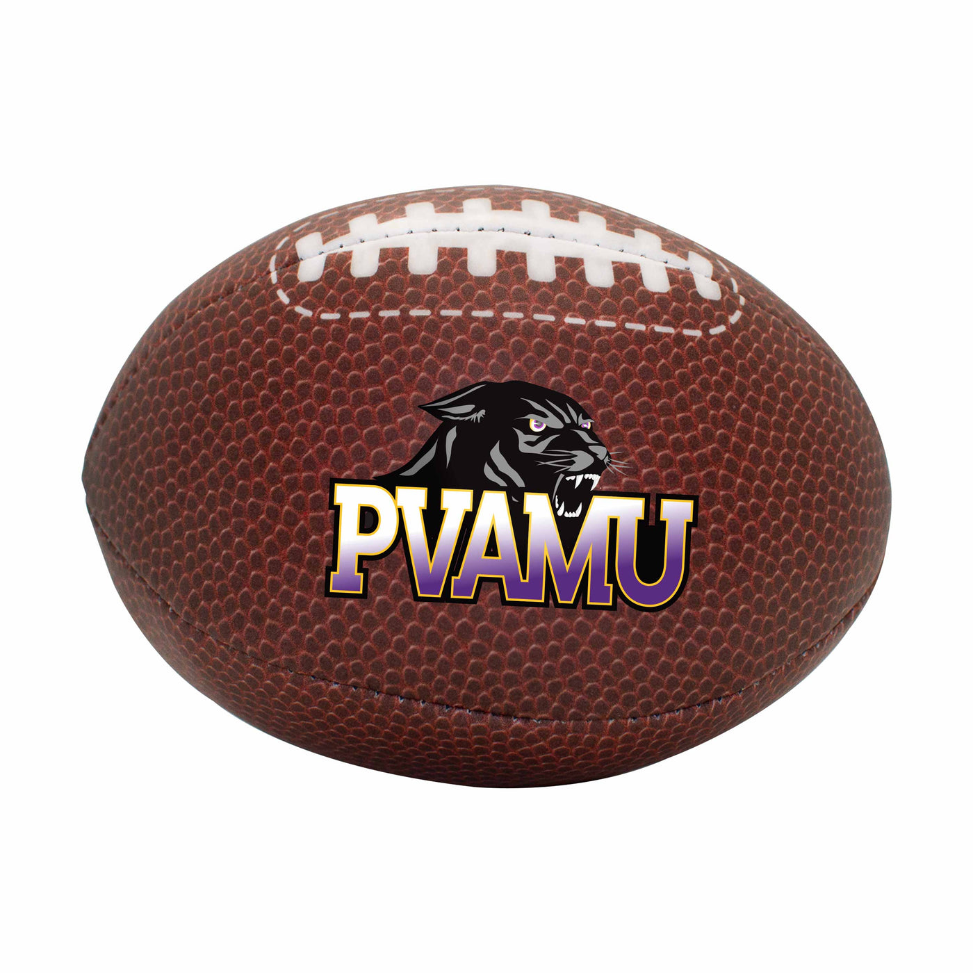 Prairie View A&M Composite Brown Micro Soft Football