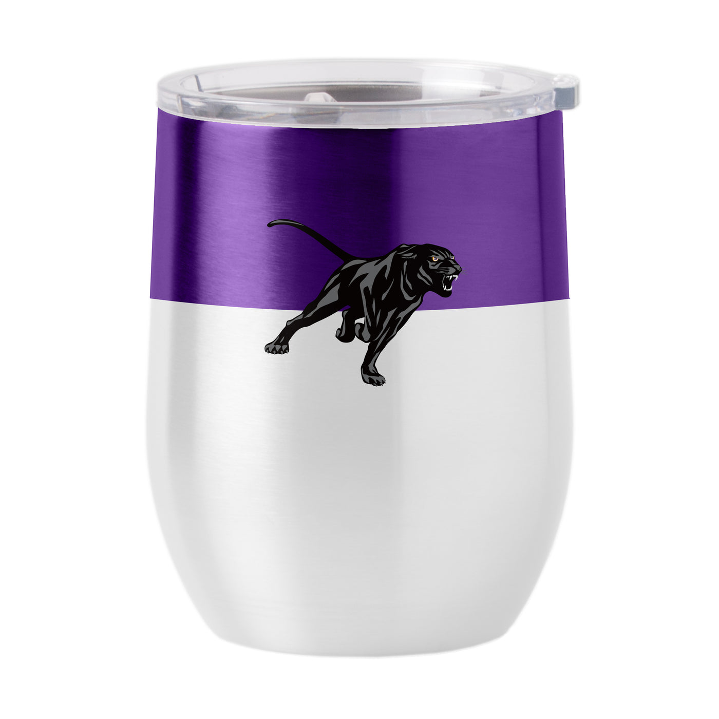 Prairie View A&M Colorblock 16oz Stainless Curved Beverage
