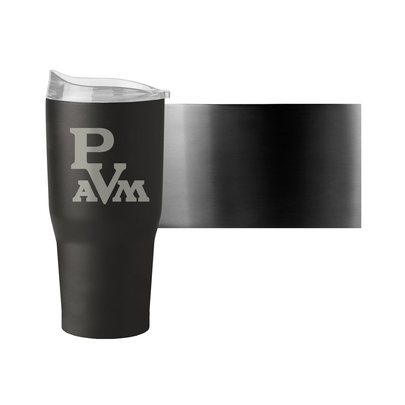 Prairie View A&M GunMetal 30oz Black Powder Coat Tumbler