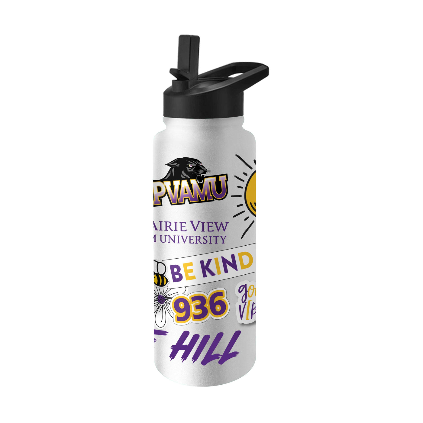 Prairie View A&M 34oz Native Quencher Bottle - Logo Brands