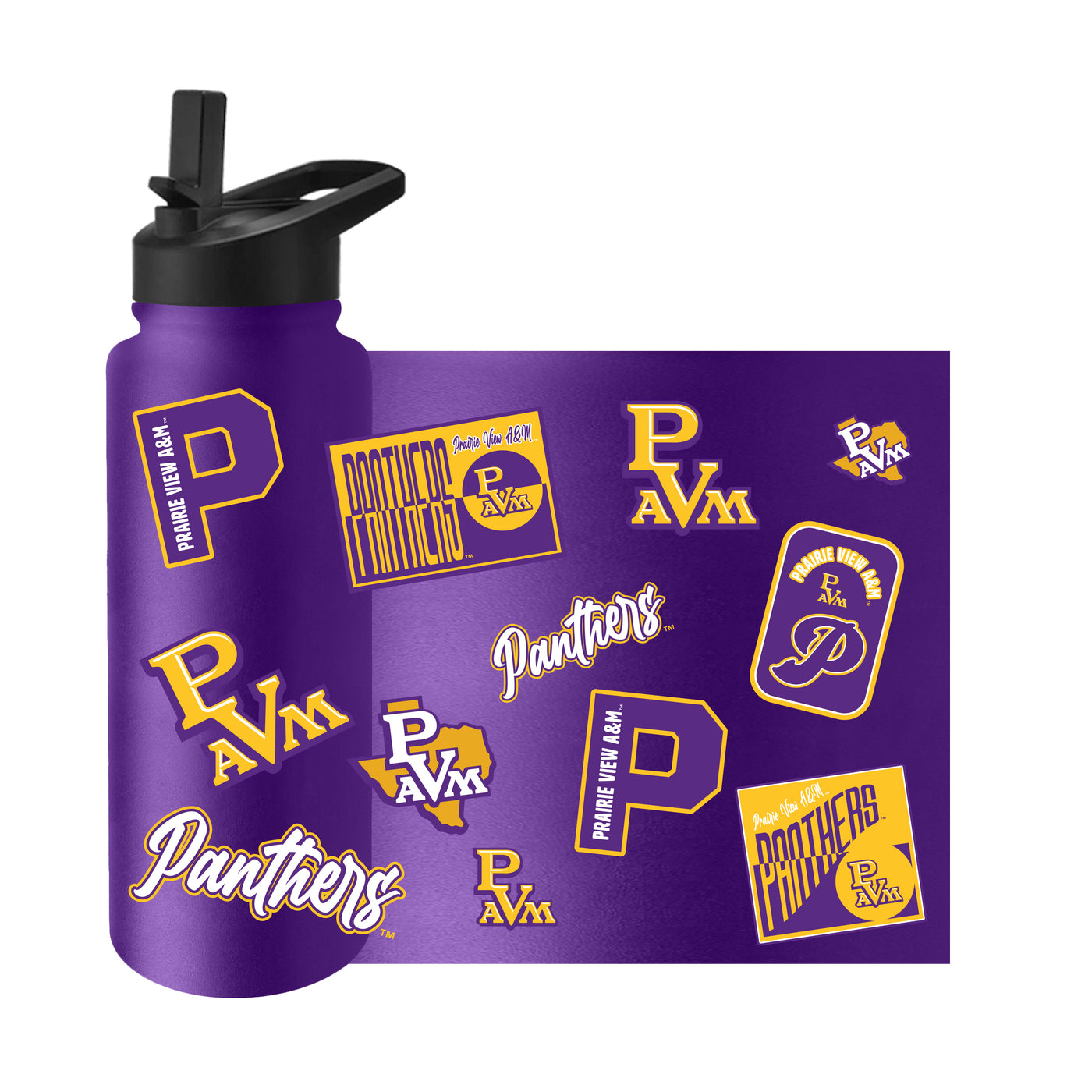 Prairie View A&M 34oz Dreamweave Quencher Bottle