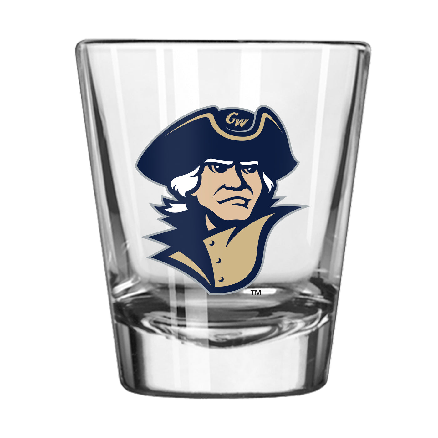 George Washington 2oz Gameday Shot Glass