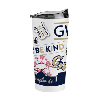 George Washington 20oz Native Powder Coat Tumbler