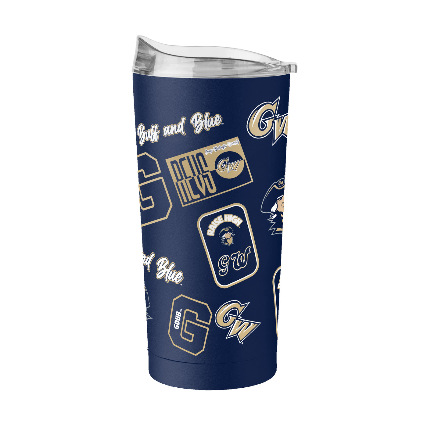 George Washington 20oz Dreamweave Powder Coat Tumbler