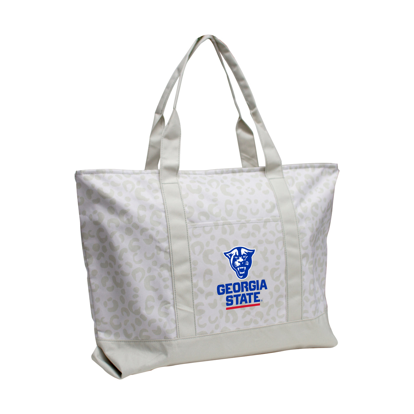 Georgia State Leopard Pattern Tote