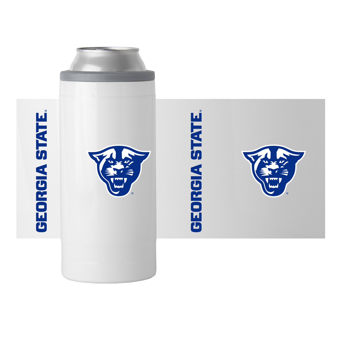 Georgia State 12oz Gameday Slim Can Coolie