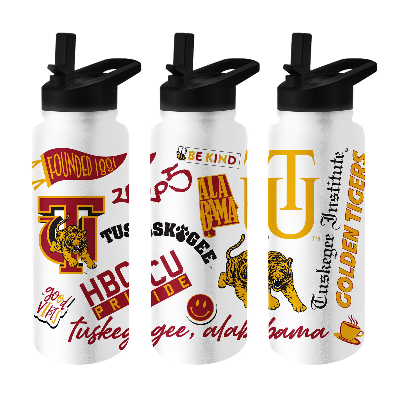 Tuskegee 34oz Native Quencher Bottle