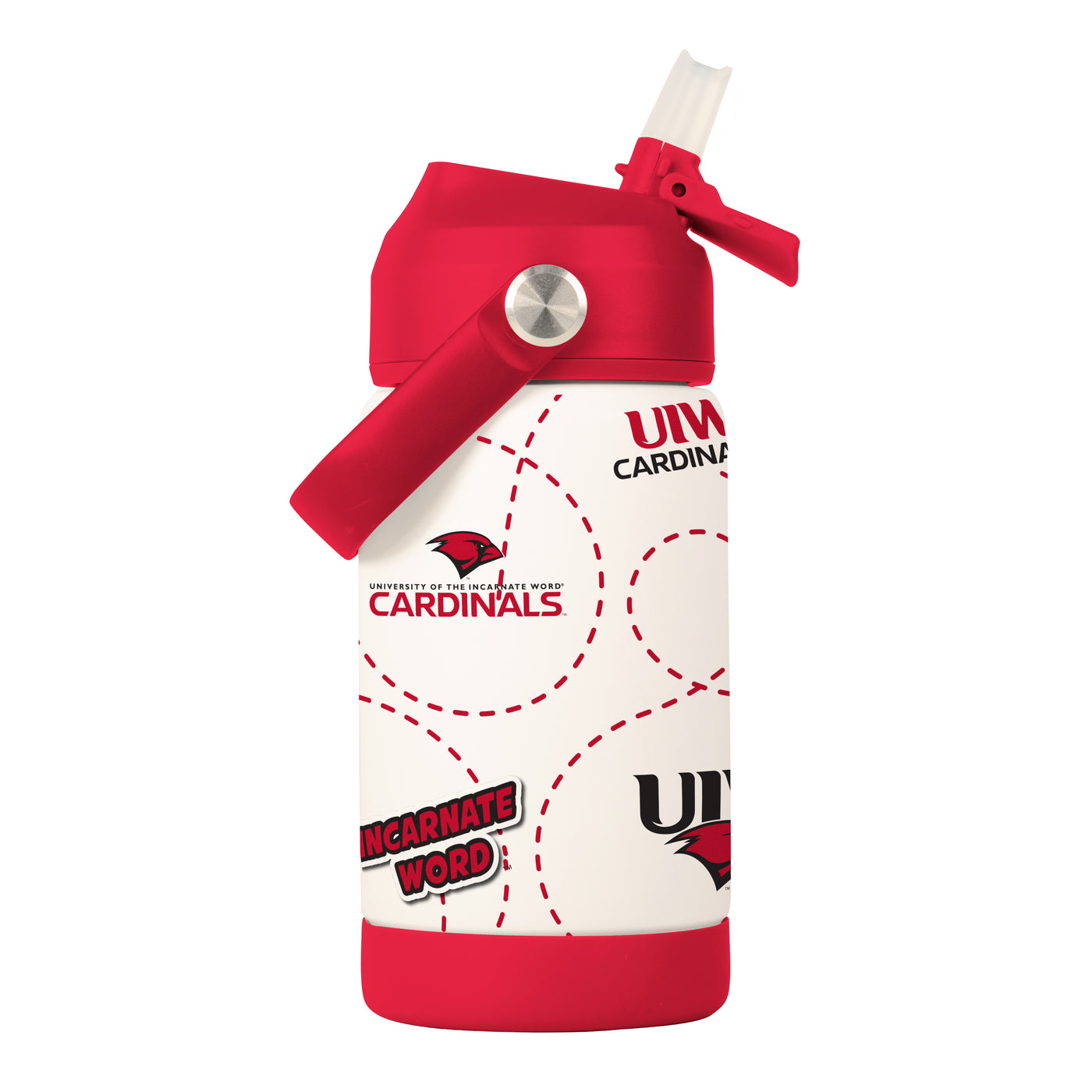 Incarnate Word 12oz Mascot SS Kids Bottle