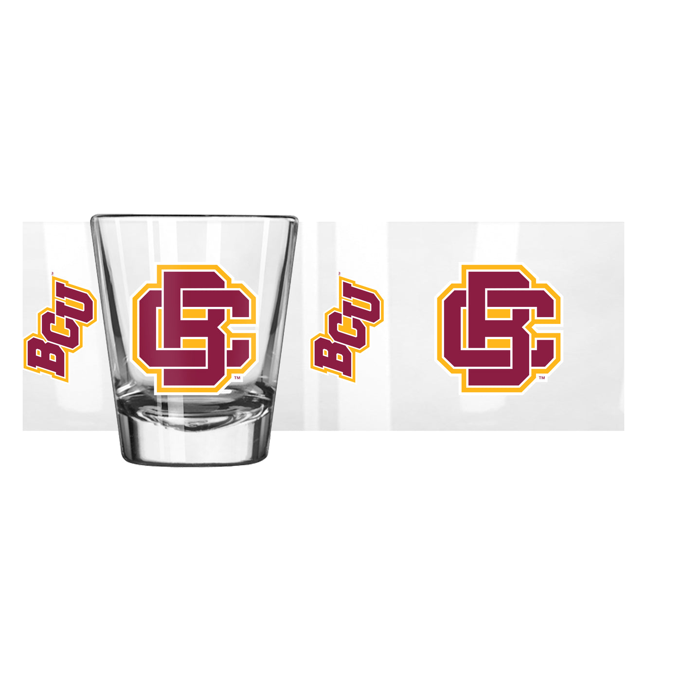 Bethune-Cookman 2oz Gameday Shot Glass