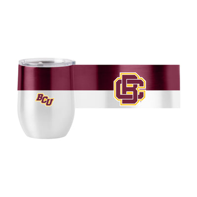 Bethune-Cookman Colorblock 16oz Stainless Curved Beverage