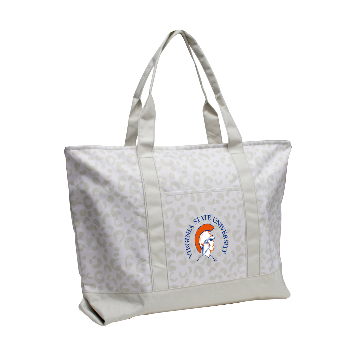 Virginia State Leopard Pattern Tote - Logo Brands