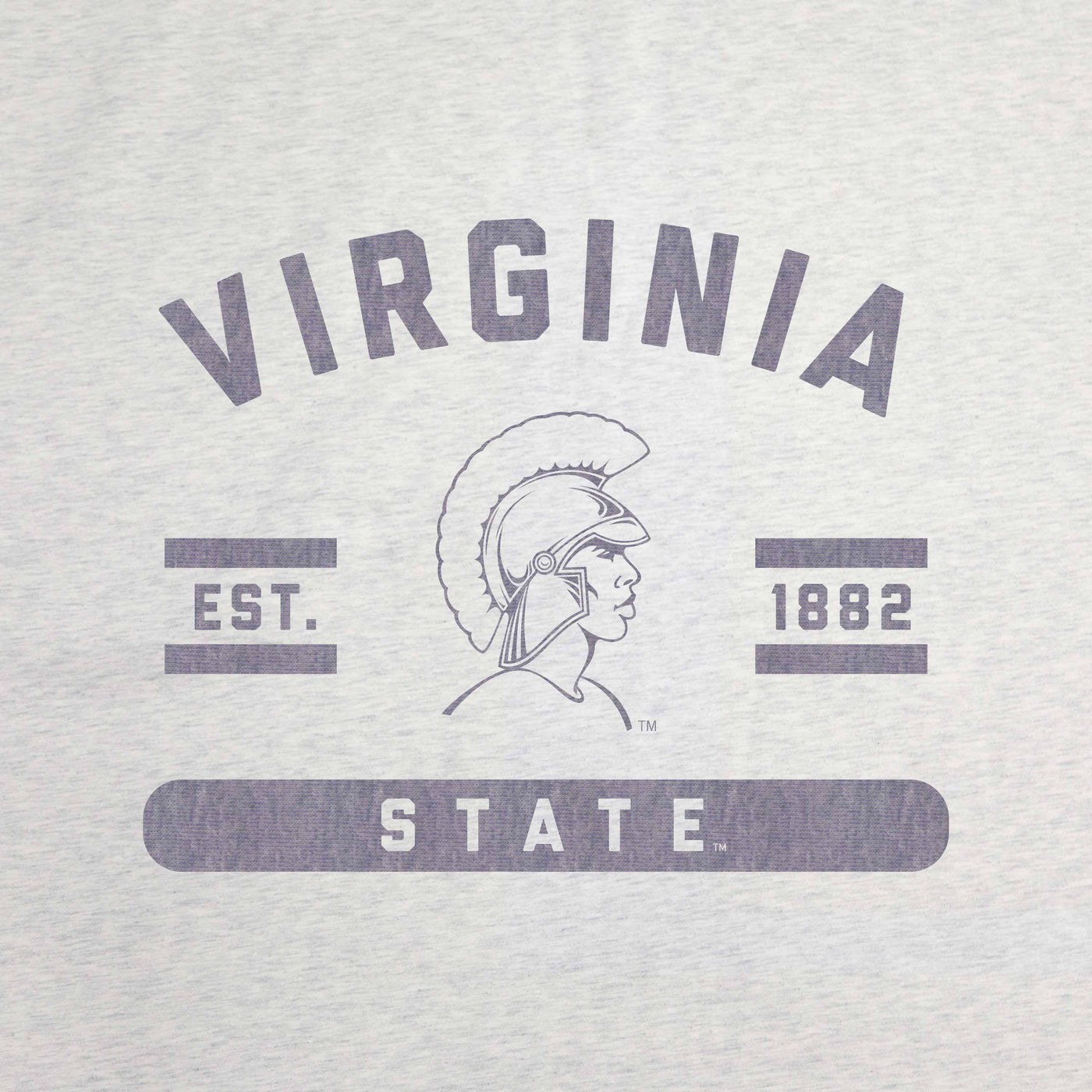 Virginia State Oatmeal Sweatshirt Blanket