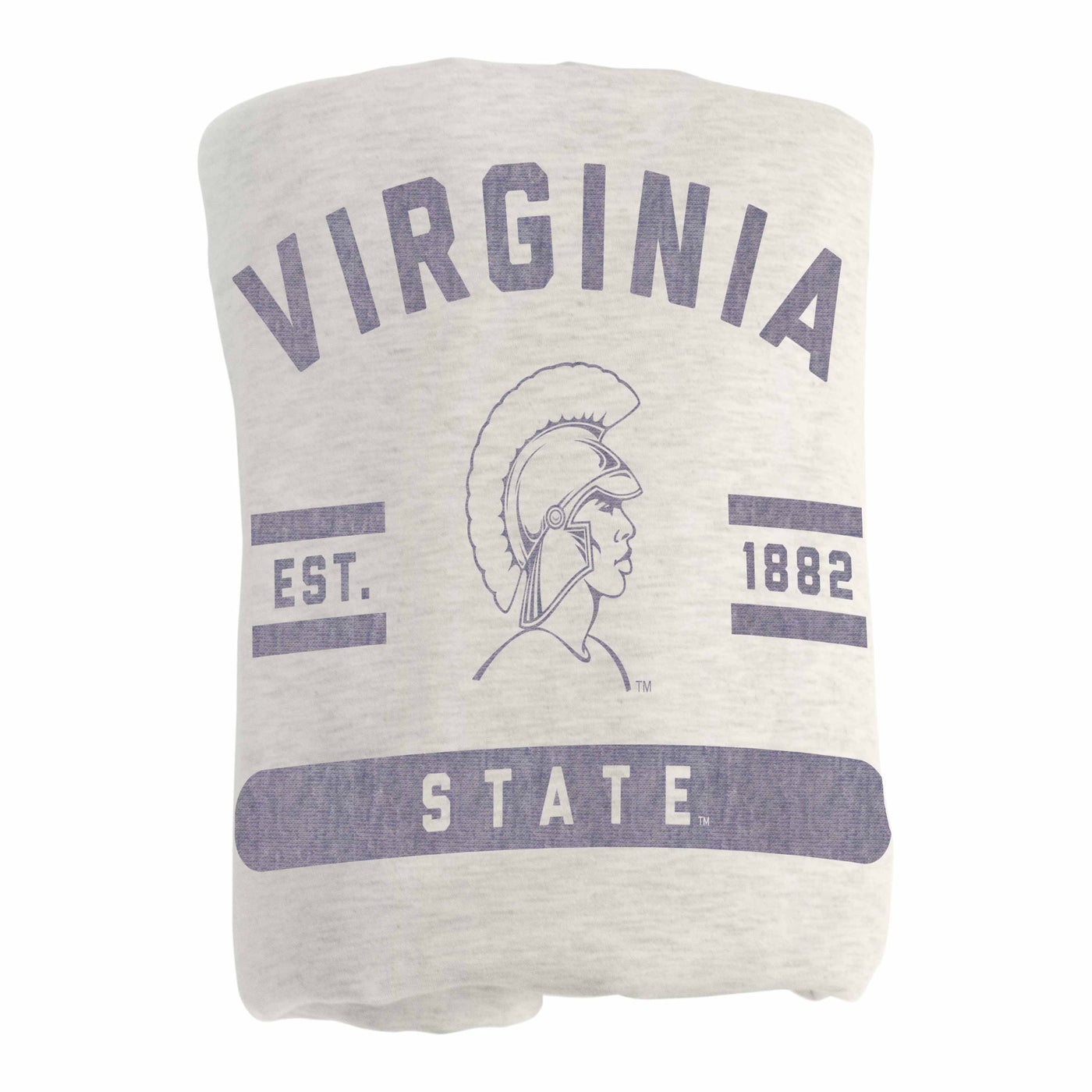 Virginia State Oatmeal Sweatshirt Blanket