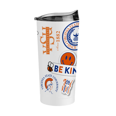 Virginia State 20oz Native Powder Coat Tumbler