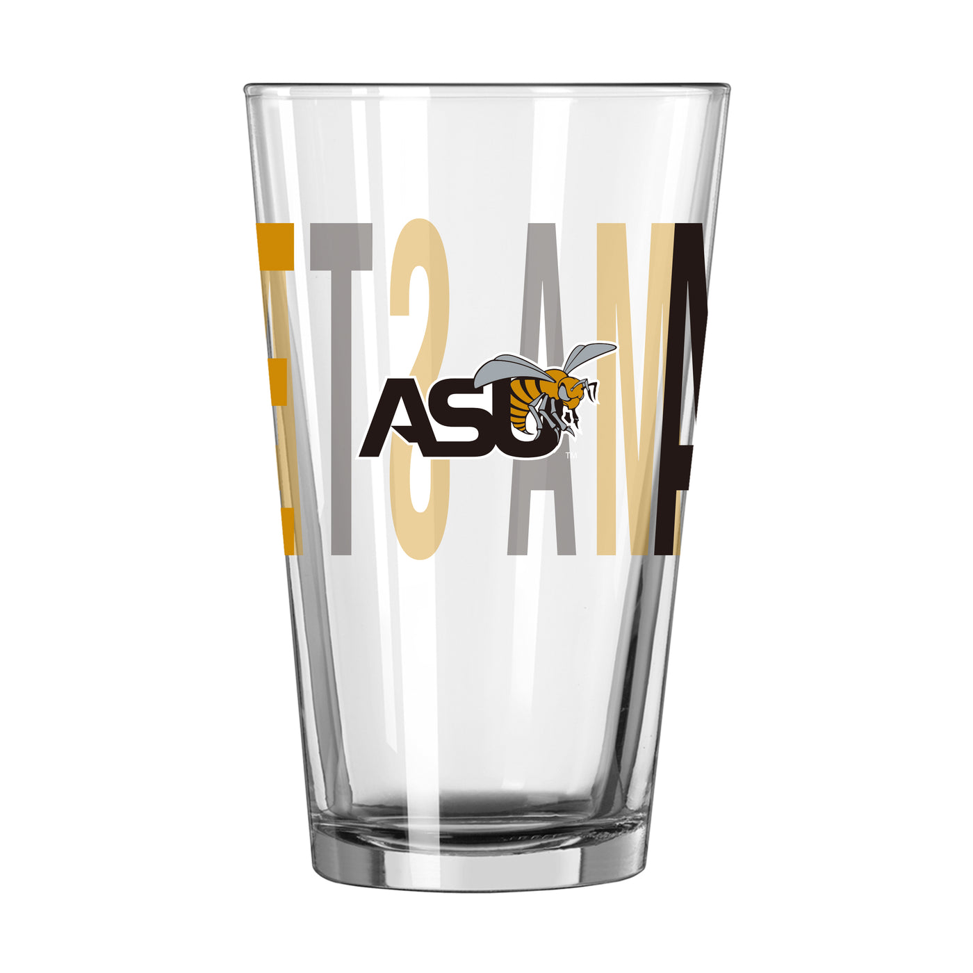 Alabama State 16oz Overtime Pint Glass