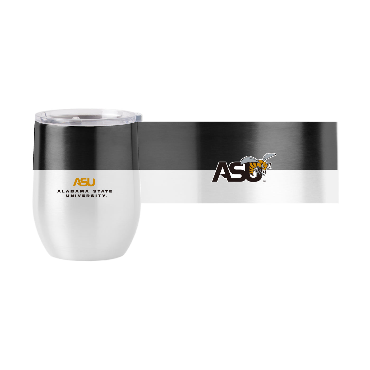 AL State Colorblock 16oz Stainless Curved Beverage