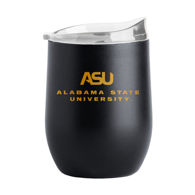 Alabama State 16oz Flipside Powder Coat Curved Bev